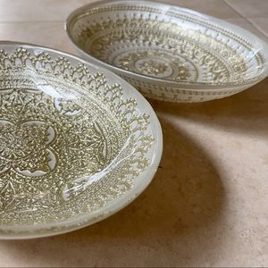 Gold Ceramic Bowl Set